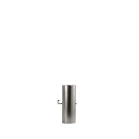 FAL Rauchrohr Rohrelement 250mm mit Drosselklappe Ø150