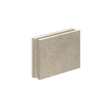 Vermiculite Platte Schamott-Ersatz SF600 25mm 400x300mm x 2